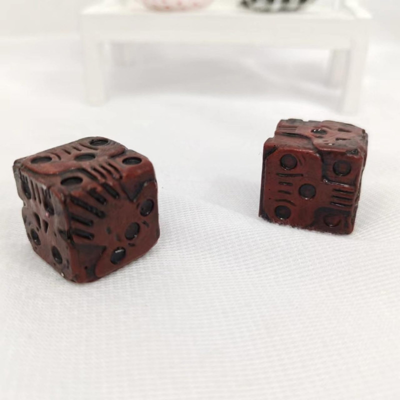 Scary Skull Dices Halloween Dices Skeleton Dices Cube Dices for Club Pub Halloween Party Υπαίθριο επιτραπέζιο παιχνίδι Ζάρια Παιχνίδια