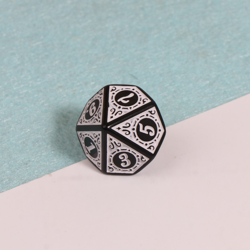 10 tk lauamängu täringud D10 mitmetahuline akrüülmängu täringupidu lauamängusõprade täringukomplekt