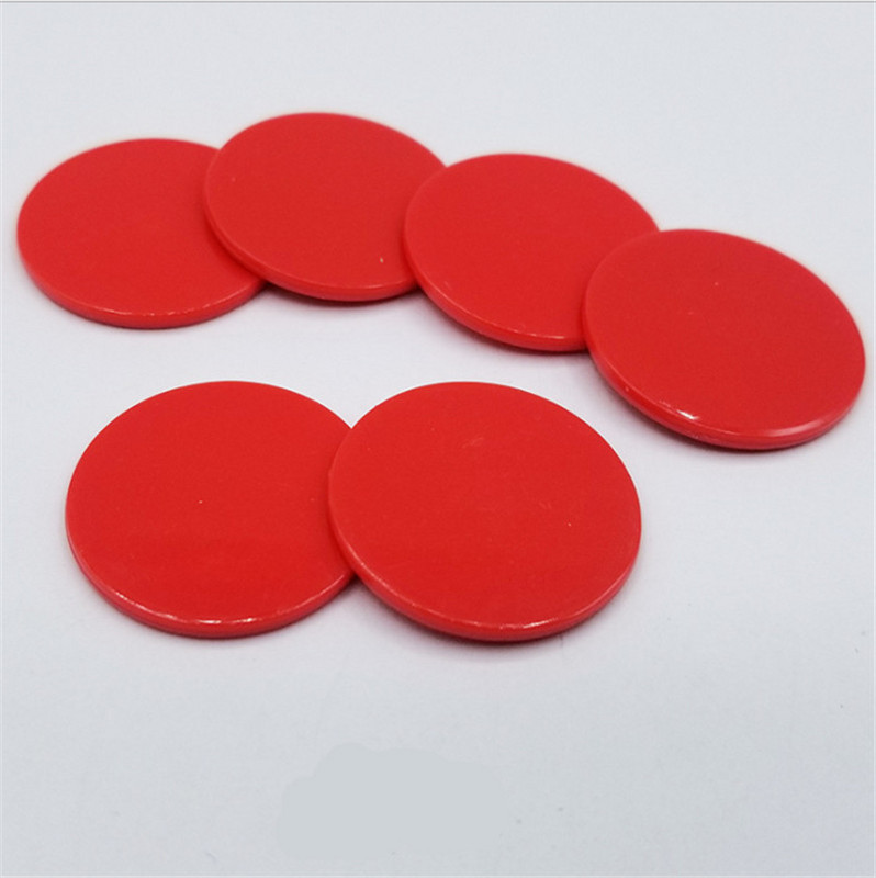 50 τεμ. Τσιπ 25 χιλιοστών Πλαστικός μαρκαδόρος Καραμέλα Χρώμα Κέρματα Αξεσουάρ παιχνιδιών Διασκεδαστικό Family Club Επιτραπέζια παιχνίδια Εργαλεία διδασκαλίας