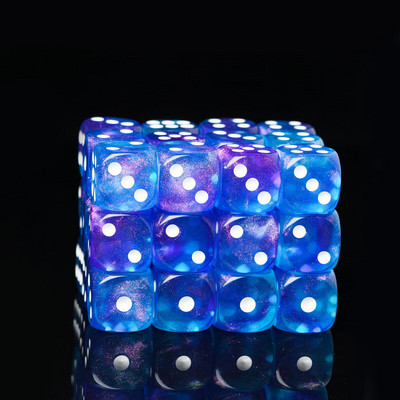 Poludie 10 tk D6 kuue küljega täringud 16 mm naljakad mängud RPG-de täringud MTG Club Hasartmängud lauaarvuti peo baarilaua tarvikud