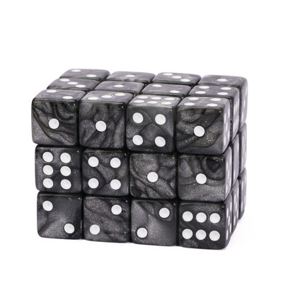 Poludie 10 tk D6 kuue küljega täringud 16 mm naljakad mängud RPG-de täringud MTG Club Hasartmängud lauaarvuti peo baarilaua tarvikud