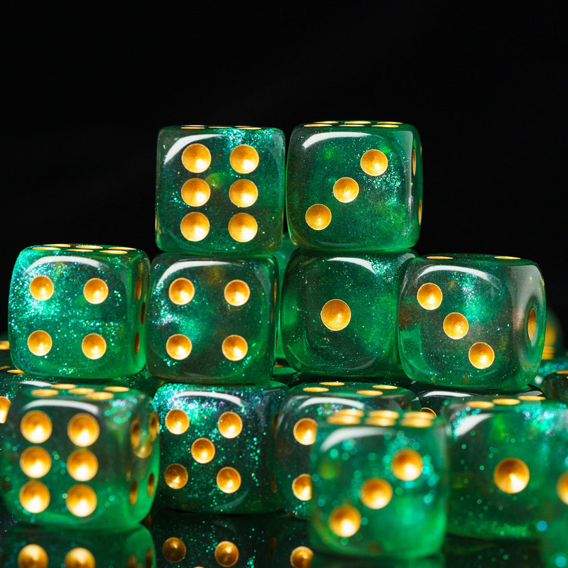 Poludie 10 tk D6 kuue küljega täringud 16 mm naljakad mängud RPG-de täringud MTG Club Hasartmängud lauaarvuti peo baarilaua tarvikud