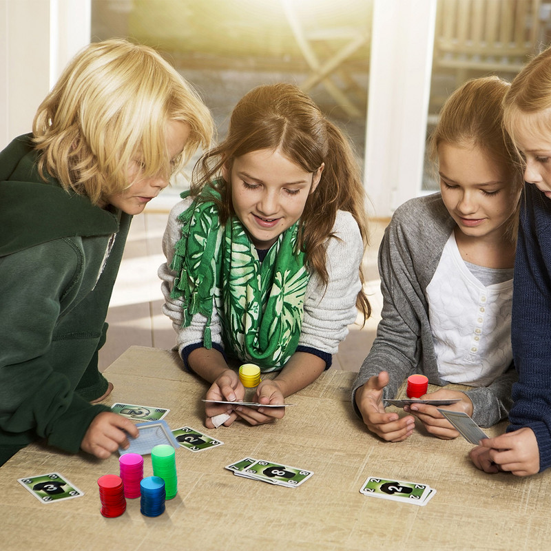 300 tk. matemaatika loendurid plastkettad Värvilised bingožetoonid Loendusmarkerid läbipaistvad bingožetoonid