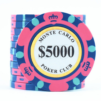 Monede Monte Dollar Carlo 10 bucăți jetoane de poker auriu Monede de cazinou Monede de 14 grame jetoane de poker divertisment