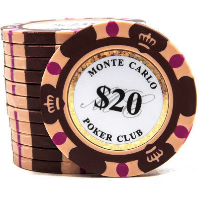 Monede Monte Dollar Carlo 10 bucăți jetoane de poker auriu Monede de cazinou Monede de 14 grame jetoane de poker divertisment