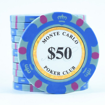 Monede Monte Dollar Carlo 10 bucăți jetoane de poker auriu Monede de cazinou Monede de 14 grame jetoane de poker divertisment