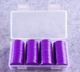 100 tk plastikust pokkerižetoonid kasiino bingo markerid meelelahutuseks Family Club Carnival bingo mängutarvikud 25 mm 9 värvi