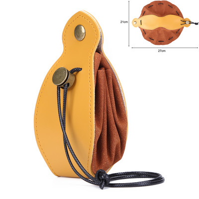 PU-nahast täringukottide kandik ehete pakkimise nöörikotid DND-rollimängivate RPG-mängude mündikott täringukottide hoiustamiskottide jaoks