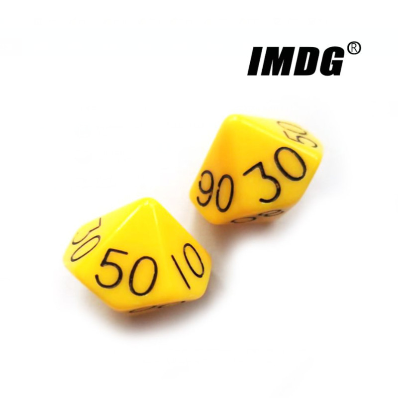 12 tk/komplekti koha väärtusega täringud 10-tahulised kümned digitaalsed sadu tuhandeid lauamängu täringukuubikud