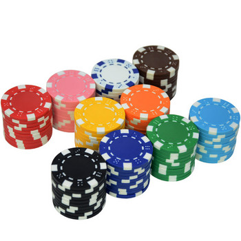 10 ΤΕΜ/ΛΟΤ Πόκερ Chips Casino ABS+Iron+Clay Πόκερ Chip Texas Hold\'em Poker Metal Coins Σετ μάρκες πόκερ Αξεσουάρ πόκερ