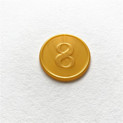 10gab/daudz!Plastmasas pokera čips spēļu žetoniem Plastmasas monētas Ģimenes klubs Galda spēles Rotaļlieta Radoša dāvana bērniem