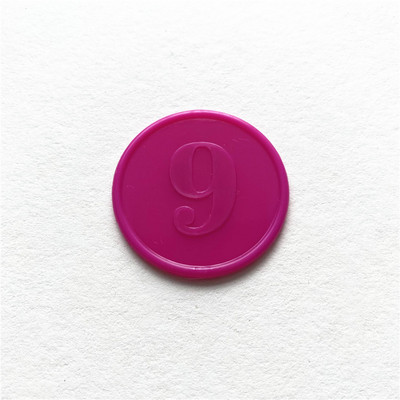 10gab/daudz!Plastmasas pokera čips spēļu žetoniem Plastmasas monētas Ģimenes klubs Galda spēles Rotaļlieta Radoša dāvana bērniem