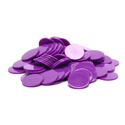 9 culori 25mm 100 buc/lot jetoane de poker din plastic Marcatori de cazinou Bingo Token Fun Family Club Jocuri de masă Jucărie Cadou creativ