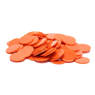 9 culori 25mm 100 buc/lot jetoane de poker din plastic Marcatori de cazinou Bingo Token Fun Family Club Jocuri de masă Jucărie Cadou creativ