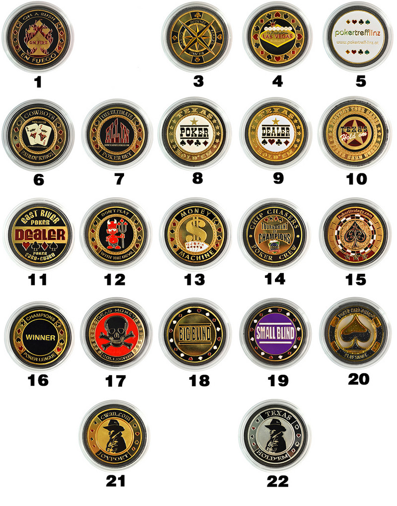 Pokerio kortelės apsaugos apsauga, metalinė moneta su plastikiniu dangteliu Teksaso pokerio žetonų rinkinys Poker Hot Quality LAS VEGAS mygtukų žaidimas