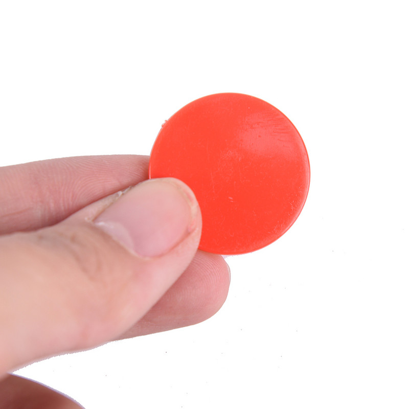 100 DB 24 mm-es műanyag póker zseton kaszinó bingó jelölő token móka családi klub játék Kreatív ajándék kellékek