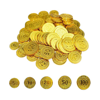 100 бр./комплект чипове за покер 5 10 20 50 100 чипове за казино игри пиратски монети