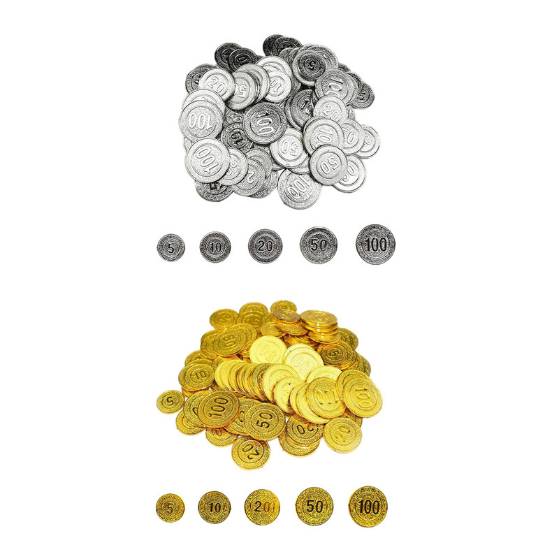 100 tk/komplekt pokkerižetoonid 5 10 20 50 100 kasiinomängu žetoonid Piraatmündid