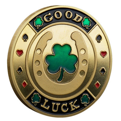 Mikroshēmas Monētas Metāla aizsargs Monētas Kolekcionējamas Suvenīri Čipa Kazino Čipu tirgotāja Žetoni Suvenīru Kolekcionējamas Dāvanas