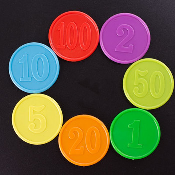 10 τμχ/ παρτίδες!Πλαστικό τσιπ πόκερ για μάρκες τυχερών παιχνιδιών Πλαστικά νομίσματα οικογενειακό κλαμπ Επιτραπέζια παιχνίδια Παιχνίδι Δημιουργικό δώρο για παιδιά Τσιπ
