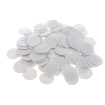 100x 25MM Chip Poker Game Board Game Chip DIY Craft jucărie pentru copii