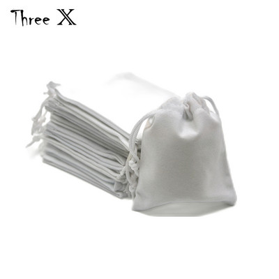 Σετ 10 4,0" x 3,15" ανθεκτικές βελούδινες τσάντες μεταφοράς με κορδόνι για συσκευασία δώρου κοσμημάτων με ζάρια