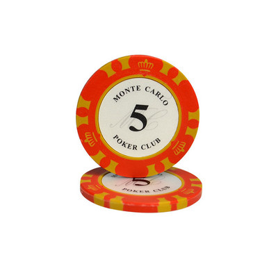 10 gab. Māla pokera žetonu komplekts Kazino Monētas Pokers 40x3,3mm Metāls Izklaide Monētas Dollar Monte Carlo Chips Poker Club Aksesuāri