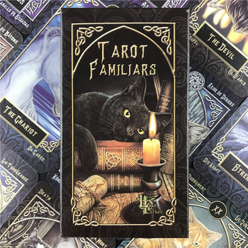 Нови Tarot Familiars Тесте карти Съдба Гадаене Настолни игри Карти за игра Семейно парти Настолна игра Развлечения