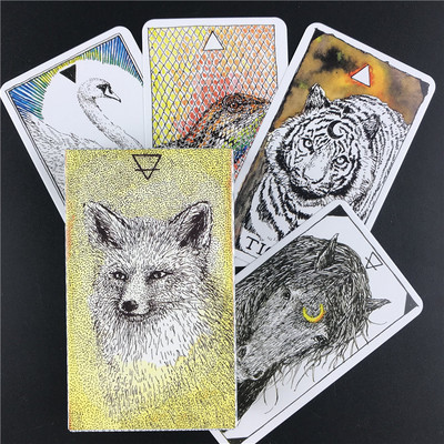 New Tarot Familiars Deck Cards Fate Divination Επιτραπέζια παιχνίδια Τράπουλο Family Party Επιτραπέζιο παιχνίδι Ψυχαγωγία