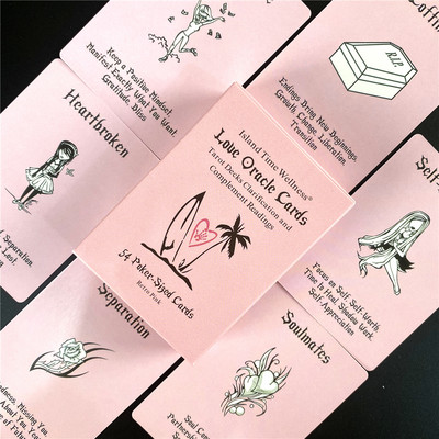 New Tarot Familiars Deck Cards Fate Divination Επιτραπέζια παιχνίδια Τράπουλο Family Party Επιτραπέζιο παιχνίδι Ψυχαγωγία