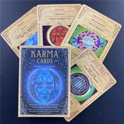 New Tarot Familiars Deck Cards Fate Divination Επιτραπέζια παιχνίδια Τράπουλο Family Party Επιτραπέζιο παιχνίδι Ψυχαγωγία