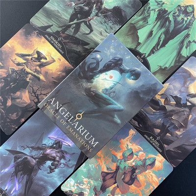 Karácsonyi Tarot angol verzió, éjszaka előtt Tarot pakli játéktábla Oracle Cards Family Party Playing