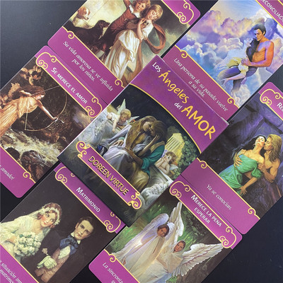 Hispaania Los Angeles Del Amor Oracle Cards Taro teki lauamängud peoks