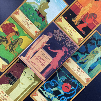 Sötét fa tarot családi összejövetel sakkkártyajáték Jóslás Jóslás Oracle Cards Szabadidős asztali játék PDF útmutatóval