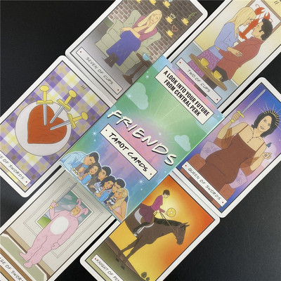 Sötét fa tarot családi összejövetel sakkkártyajáték Jóslás Jóslás Oracle Cards Szabadidős asztali játék PDF útmutatóval