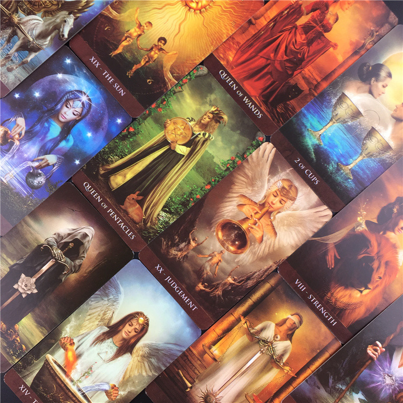 Cărți de tarot Arcanum de înaltă calitate. Cărți de joc pentru petrecere de vacanță în familie