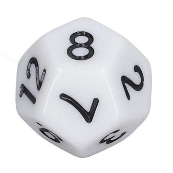 40Pcs 12 Sided Dice Set Polyhedral Dice for Family Party Επιτραπέζιο παιχνίδι Pub Club Game