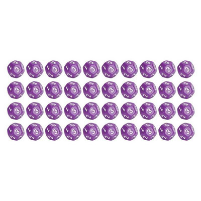 40 tk, 12-poolne täringukomplekt, mitmetahuline täringukomplekt perepeoks lauamänguks pubiklubimäng