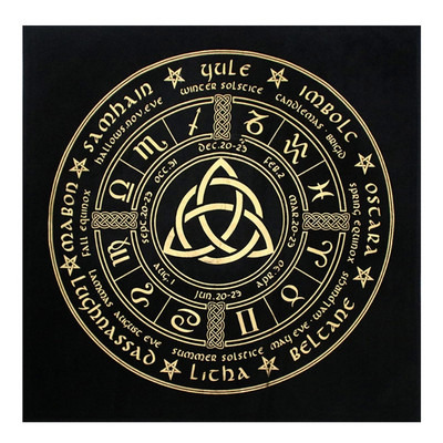 Tarot laudlina seemisnahast matt Tähtkuju ennustamine altaririie nõiduse tarvikud lauamäng Astroloogia Oracle Card Pad