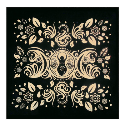 Tarot laudlina seemisnahast matt Tähtkuju ennustamine altaririie nõiduse tarvikud lauamäng Astroloogia Oracle Card Pad