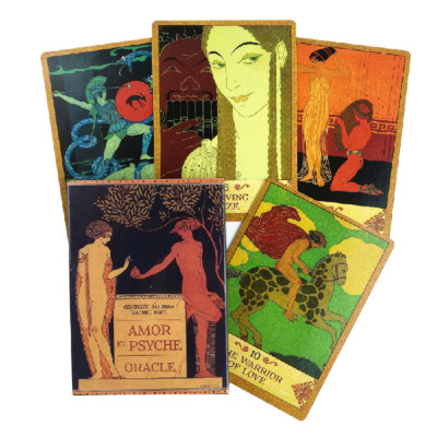 Βοτανική έμπνευση Oracle Cards Mysterious Divination Tarot Deck Επιτραπέζιο παιχνίδι Εξαιρετικό σχέδιο λουλουδιώνΓια γυναίκες κορίτσια