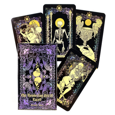 Βοτανική έμπνευση Oracle Cards Mysterious Divination Tarot Deck Επιτραπέζιο παιχνίδι Εξαιρετικό σχέδιο λουλουδιώνΓια γυναίκες κορίτσια