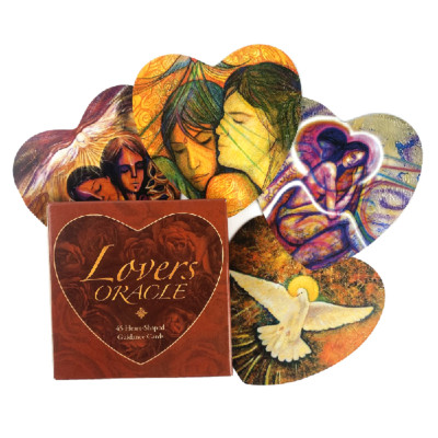 Βοτανική έμπνευση Oracle Cards Mysterious Divination Tarot Deck Επιτραπέζιο παιχνίδι Εξαιρετικό σχέδιο λουλουδιώνΓια γυναίκες κορίτσια