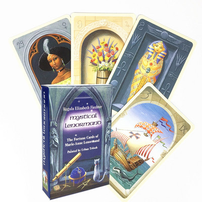 Βοτανική έμπνευση Oracle Cards Mysterious Divination Tarot Deck Επιτραπέζιο παιχνίδι Εξαιρετικό σχέδιο λουλουδιώνΓια γυναίκες κορίτσια