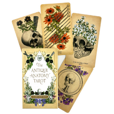 Βοτανική έμπνευση Oracle Cards Mysterious Divination Tarot Deck Επιτραπέζιο παιχνίδι Εξαιρετικό σχέδιο λουλουδιώνΓια γυναίκες κορίτσια