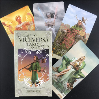 Vice Versa Tarot Kit Таро карти Oracle Deck Настолни игри за семейно събиране Парти Карти за игра
