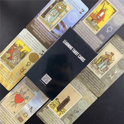 Vastupidine Taro komplekt Tarokaardid Oracle Deck lauamängud pererahvale Mängukaardid