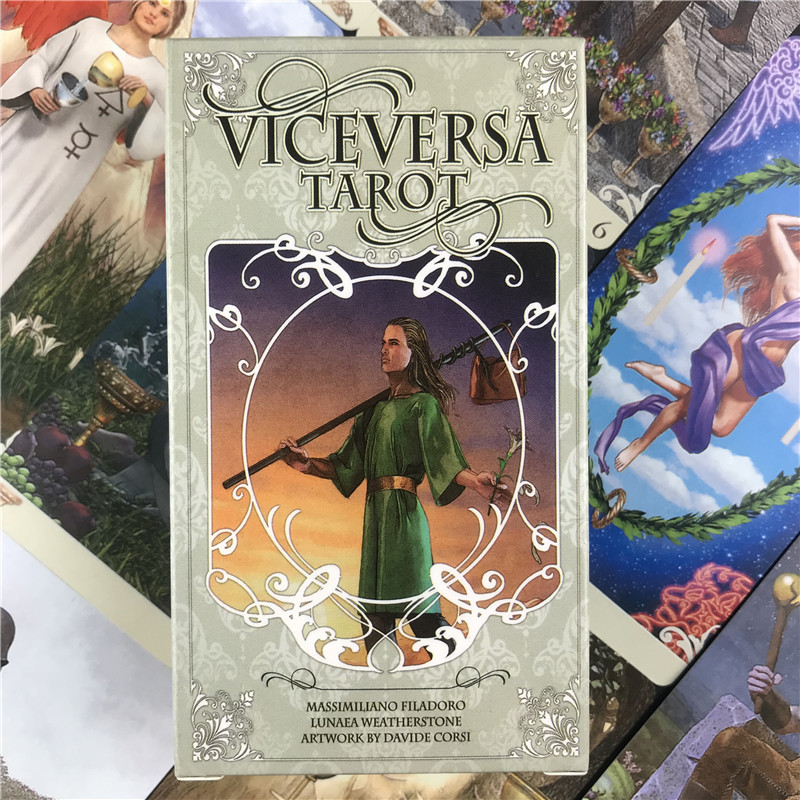 Vice Versa Tarot Kit Таро карти Oracle Deck Настолни игри за семейно събиране Парти Карти за игра