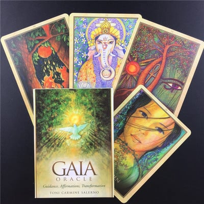 Ботаническо вдъхновение Oracle Cards Забавно семейно празнично парти Oracle Deck Карти за игра Английски настолни игри Карти Таро