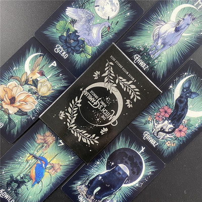 Ботаническо вдъхновение Oracle Cards Забавно семейно празнично парти Oracle Deck Карти за игра Английски настолни игри Карти Таро